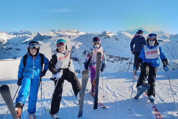 Ski avec des enfants