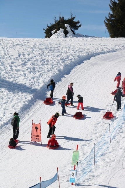 Cham’ski enfants luge